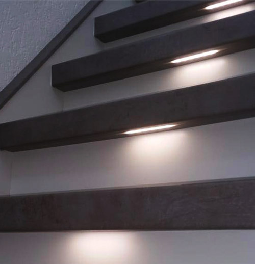 Trapverlichting van Flexstairs